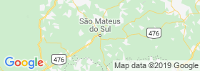 Sao Mateus Do Sul map